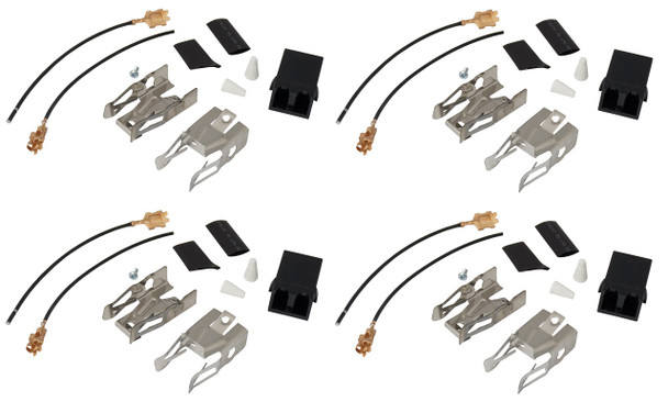Top Burner Receptacle, 4 Pack, for Whirlpool, Sears, AP3075808, PS340571, 330031