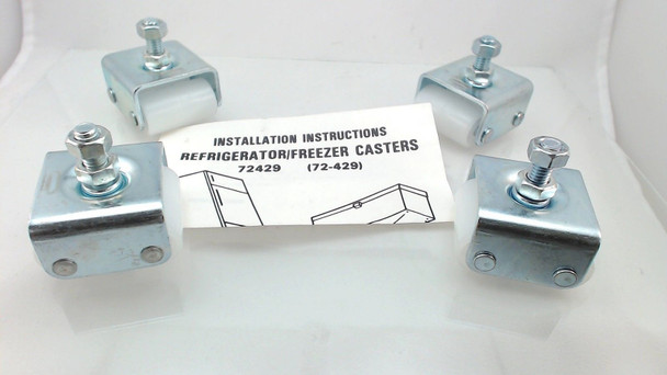 Universal Appliance Rollers, Set of Four Castors, AP5637523, 72-429