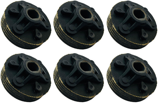Heavy Duty Drive Coupler, 6 Pack for Whirlpool, AP3961972, PS1485647, 285852A
