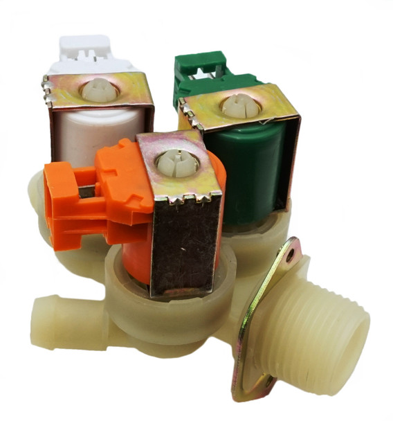 Commercial Washing Machine, 220-240V, 3-Way Water Valve for Wascomat, 823653