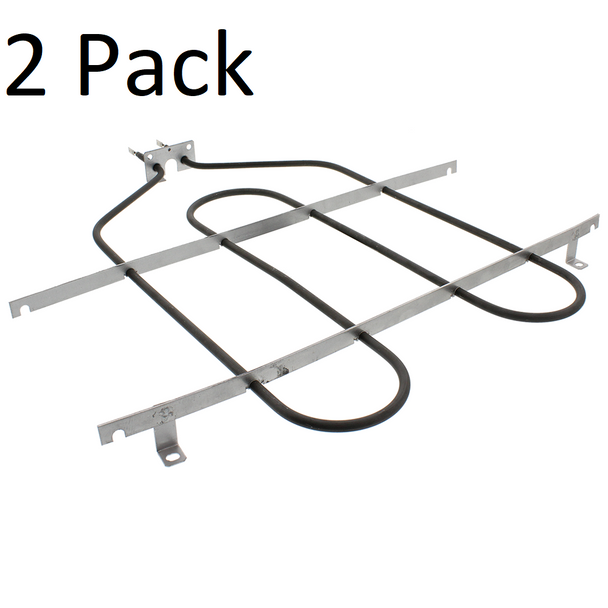 2 Pk, Broil Element for General Electric, Hotpoint, AP2030995, WB44T10009
