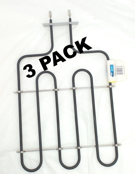 3 Pk, Broil Element for General Electric, AP3206208, PS773908, WB44X10027