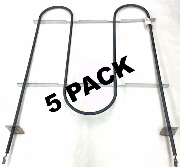 5 Pk, Broil Element for Whirlpool, Roper, GE, 4335542, WB44M5, ERB835