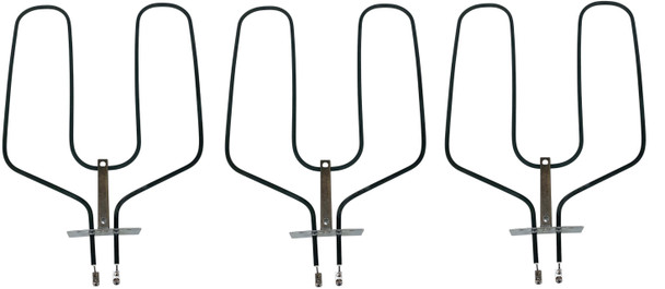 3 Pk, Broil Element for General Electric Hotpoint, AP2031008, PS249386, WB44X134