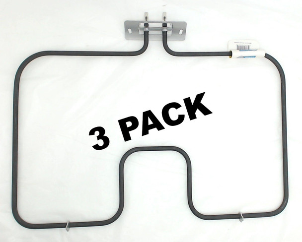 3 Pk, Bake Element for Frigidaire AP2591985, PS474710, ERB978, RP978, 5309950885