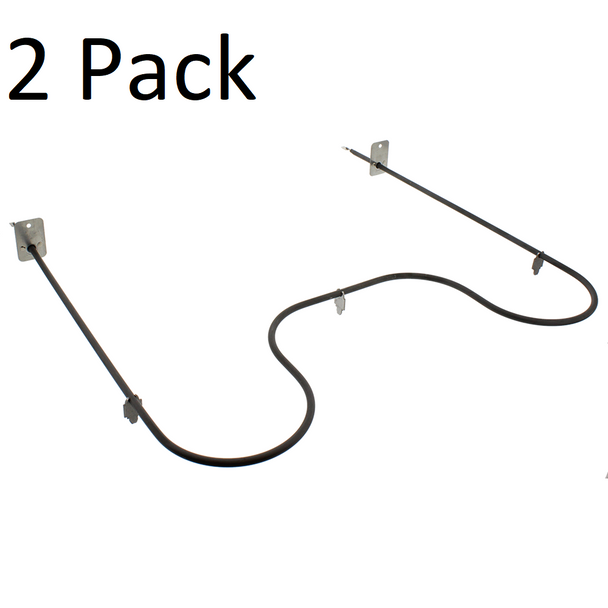 2 Pk, Bake Element for Maytag, Whirlpool, AP6011209, PS11744404, WP74010750