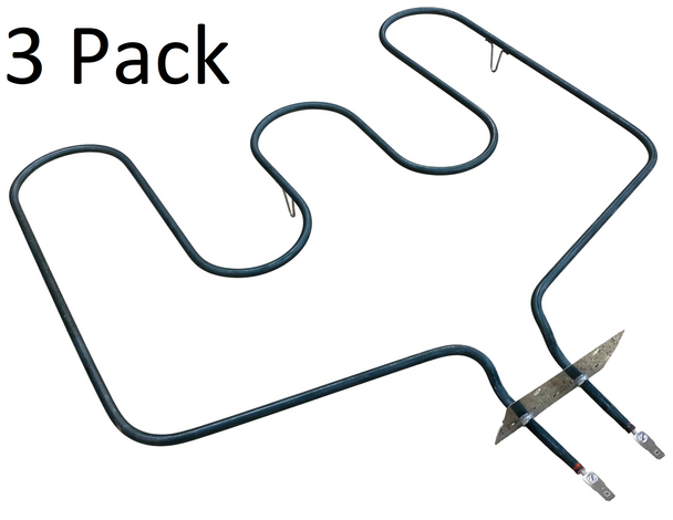 3 Pk, Bake Element for General Electric, Hotpoint, AP2031003, WB44T10018