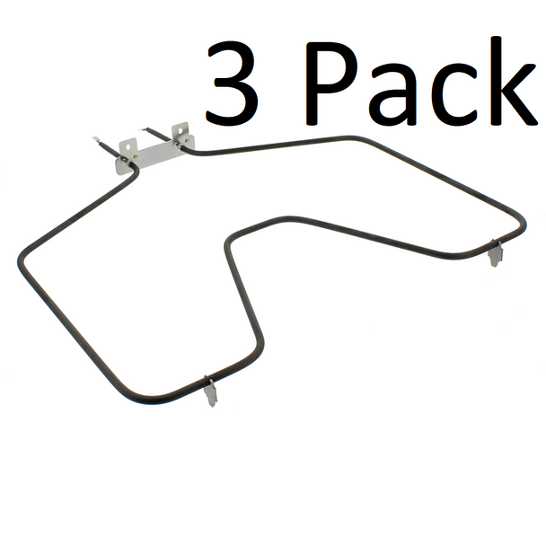 WB44K5012 - 3-Pack Bake Element for General Electric and Hotpoint