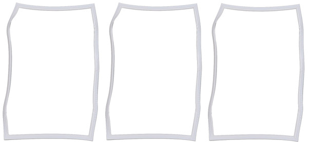 3 Pk, Freezer Door Gasket for Whirlpool, Sears, AP3092365, PS328703, 2188460A