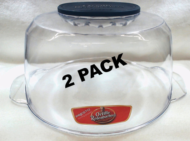 2 Pk, Presto Orville Redenbacher's Popcorn Maker Cover/Serving Bowl, 85833