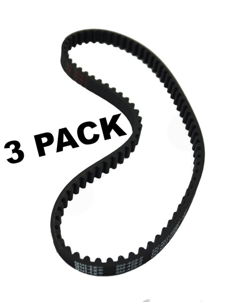 3 Pk, Bissell Belt for Big Green Carpet Cleaner Machine, 2037460