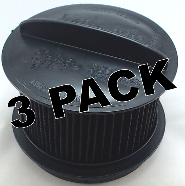 3 Pk, Bissell Vacuum Pleated Circular Filter, 2031464