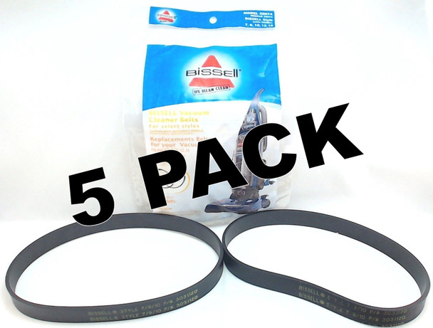 32074 - Bissell Vacuum Belts, Style 7 9 10 12 14 16