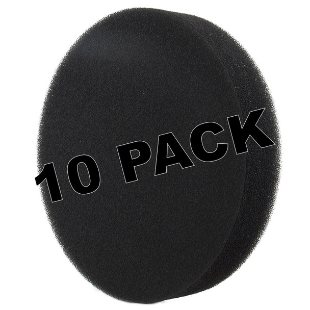 1608225 - 10-Pack Bissell PreMotor Filter for Powerforce Helix Upright Vacuums