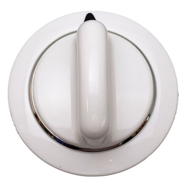 Dryer Knob, White, for General Electric, AP5805160, PS8769912, WE01X20374