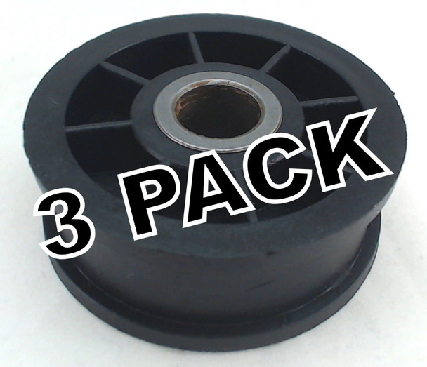 3 Pk, Dryer Idler Pulley for Maytag, Magic Chef Speed Queen, 510142P, Y54414