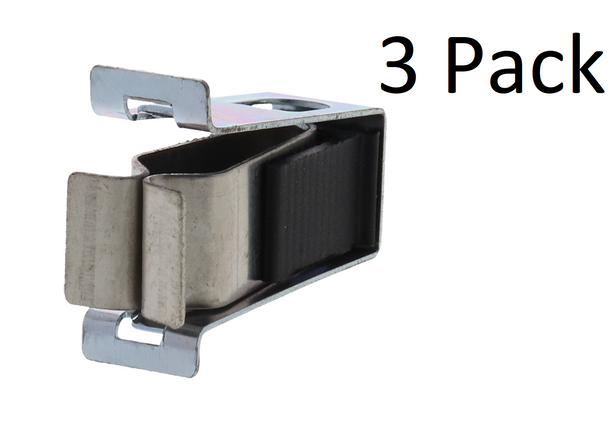 3 Pk, Dryer Door Catch for Whirlpool, Sears, Kenmore, AP4364920, W10111905