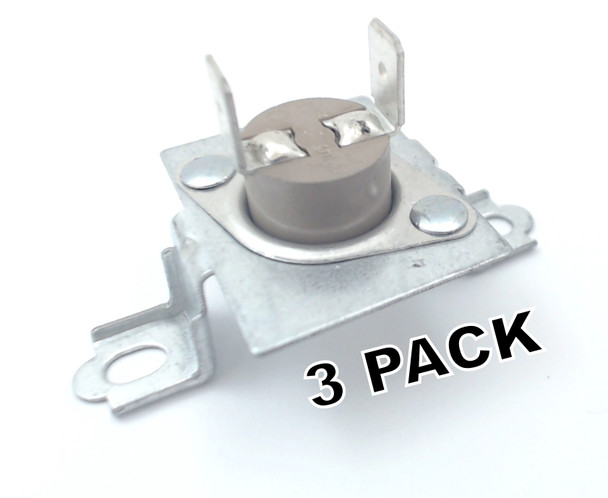 3 Pk, Dryer High Limit Thermostat, for LG Brand, AP4440975, 6931EL3003D