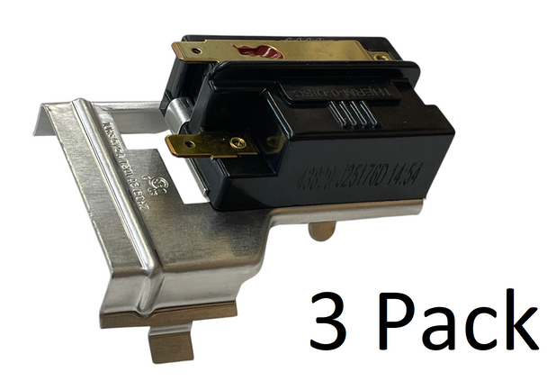 3 Pk, Gas Dryer Flame Sensor for General Electric, AP2042635, PS268031, WE4X448