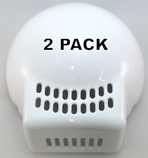 2 Pk, Stand Mixer End Cover, White, for KitchenAid , 240253-1