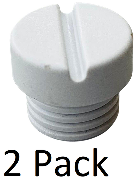 2 Pk, Stand Mixer Motor Brush Cap, White, for KitchenAid, 3184211