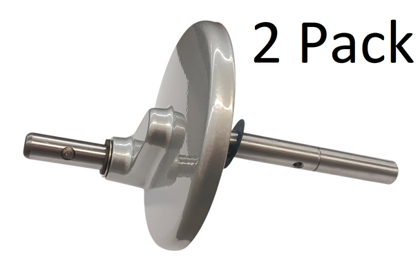 2-Pack KitchenAid Stand Mixer Planetary Metallic Chrome, OEM, AP4325951, PS983619, WP9708175