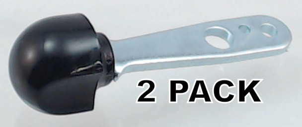 2 Pk, Stand Mixer Lock Lever Black Knob for KitchenAid, AP4325723, 9709280