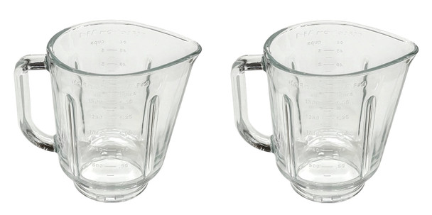 WPW10221782 - Glass Blender Jar, 48 oz, fits KitcheAid