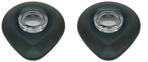 2 Pk Blender Lid Assembly Includes Cap Charcoal Gray for KitchenAid, WPW10183714