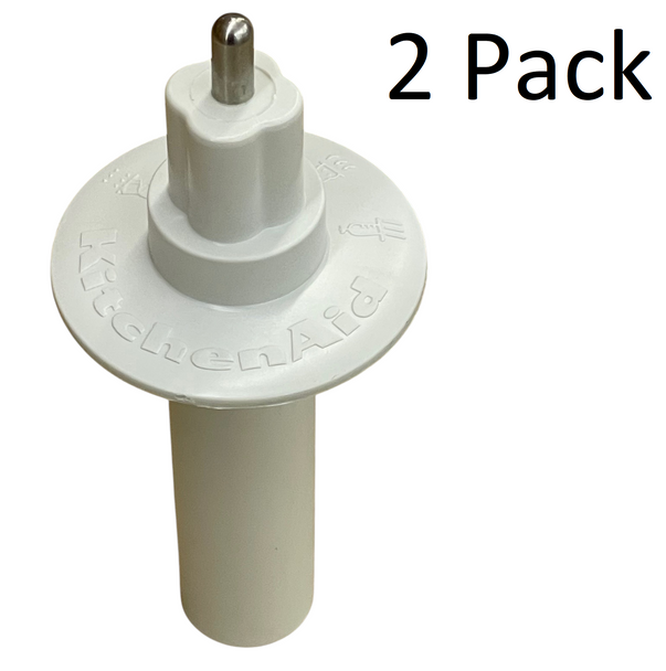 2 Pk, 9-Cup Food Processor Adapter for KitchenAid, AP6021874, WPW10466843