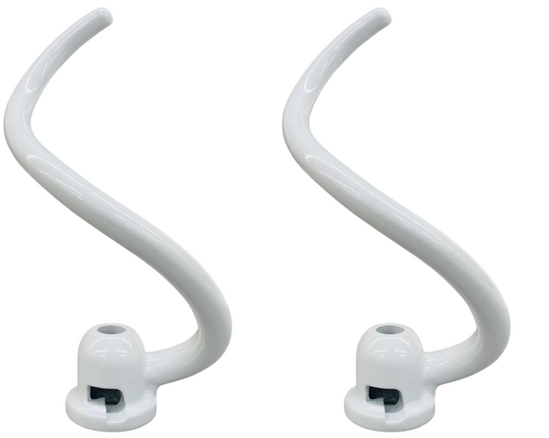 2 Pk, 5Qt Spiral Dough Hook, for KitchenAid, WPW10674622