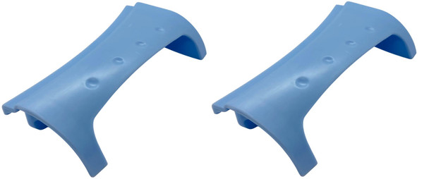 2 Pk, Washer Door Handle, Blue for Whirlpool, Sears, AP3128742, 8181877