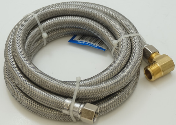 1406DWSS - Stainless Steel Hose with Elbow Fitting