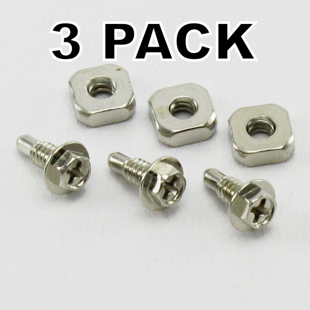 3 Pk, Dryer Terminal Block Screw Kit for Whirlpool, Sears, AP3020386, 279393