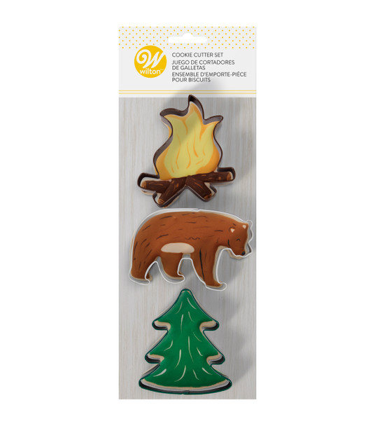 Wilton 3 Pc Wilderness Cookie Cutter Set, 2308-0-0108