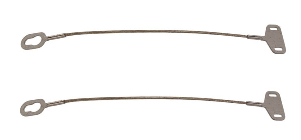 Dishwasher Door Cable Set, 2 Pack,  for General Electric, Hotpoint, WD7X14