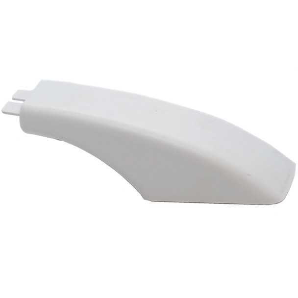 Oven Door Handle End Cap, White, for General Electric, AP3140301, WB07K10043