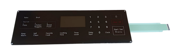 Range Membrane Switch, Touchpad Overlay for Samsung, AP5800759, DG34-00025A