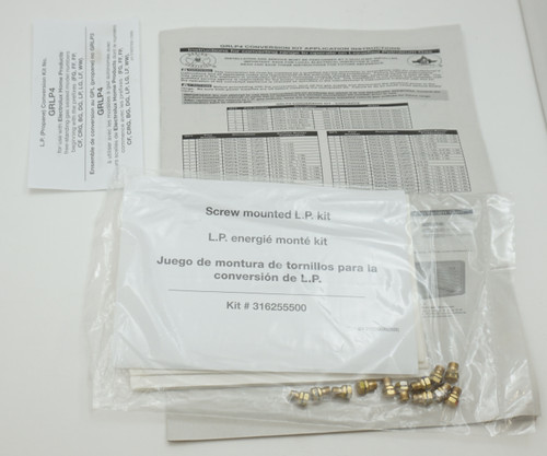 Frigidaire Electrolux Gas Range Screw Mounted LP Conversion Kit 316255500