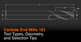 Carbide End Mills 101: Tool Types, Geometry, and Selection Tips