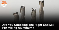 End Mills for Aluminum: Flute Count, Geometry & Coating Guide