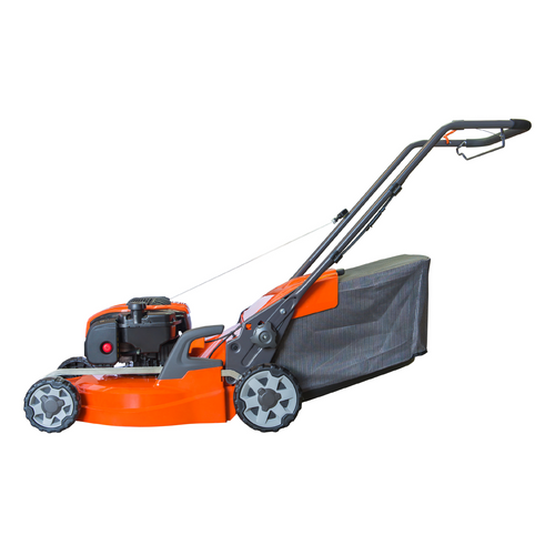 39cm 100cc Hand-Propelled Rotary Petrol Lawn Mower