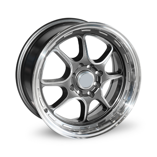 15 Inch x 4 Master Wheel Stylers Silver Grey Alloy Wheel