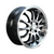 18 Inch x 1 Zindex Mancunian Convex Silver Black Alloy Wheel