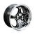 16 Inch x 1 Zindex Convex Scamp Silver Black Alloy Wheel