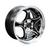 19 Inch x 1 Zindex Convex Scamp Silver Black Alloy Wheel