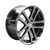 17 Inch x 4 Penta Flat Design Silver Alloy Wheel