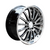 19 Inch x 4 Majesty Chaperone Silver Black Alloy Wheel