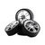 19 Inch x 4 Mansune Modrich Silver Chrome Alloy/Tire Set