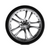 16 Inch x 1 Tendori Asahtsu Silver Alloy/Tire Set